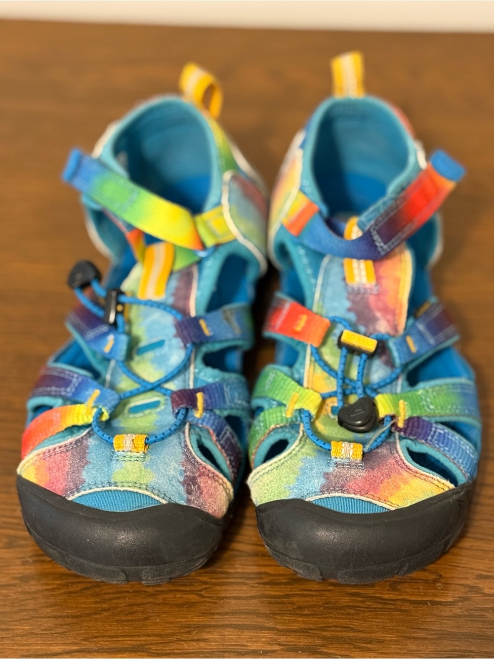 Keen Kids Rainbow Multi-Color Outdoor Sandals size 5